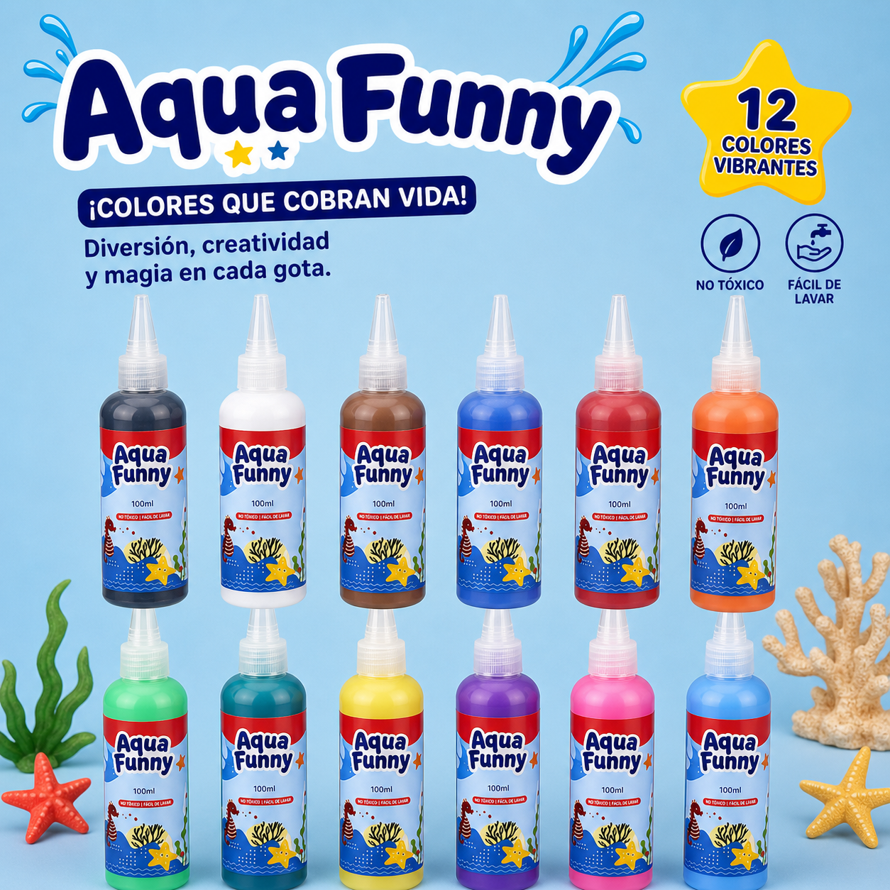 Pack 12 Geles Colores