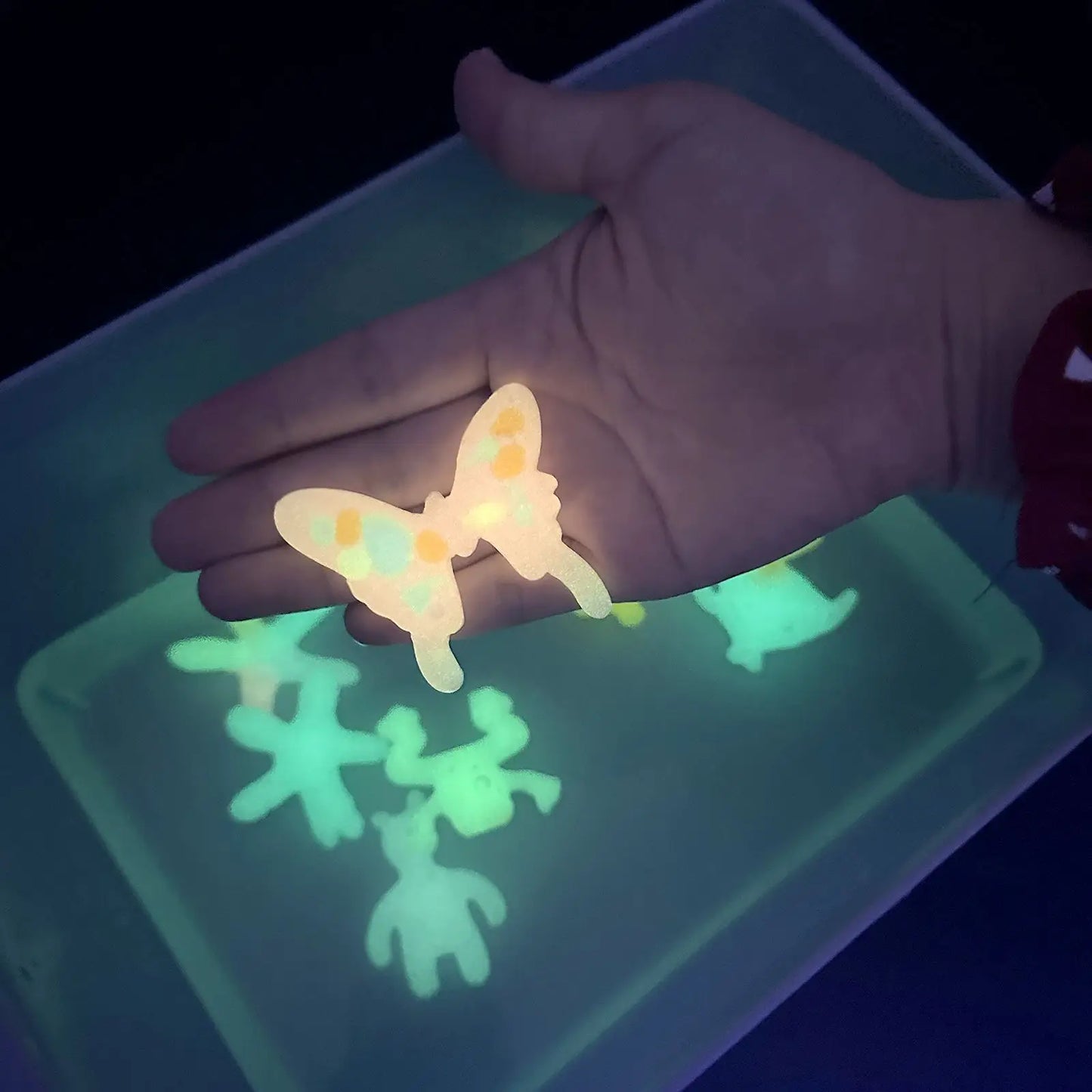 Pack Gel Brillante en la oscuridad